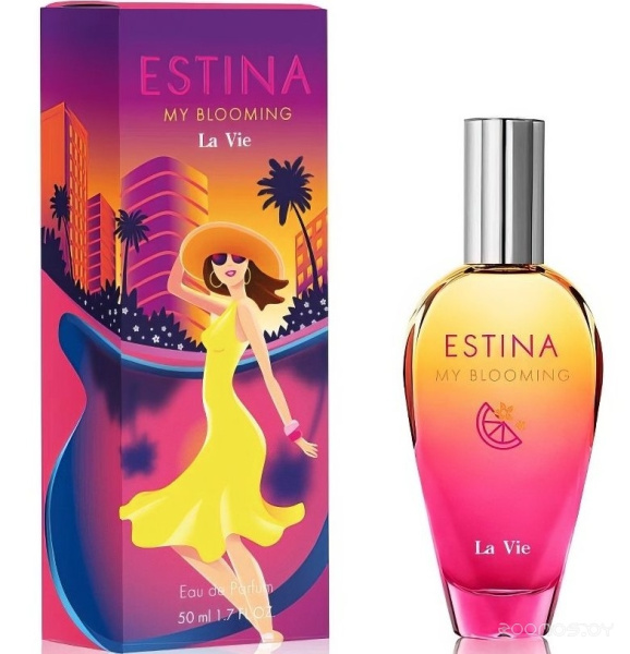 Вода парфюмерная 50мл для женщин Estina My Blooming 016036