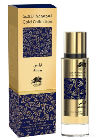 Вода парфюмерная 35мл для мужчин и женщин Almas AL FARES Gold Collection 521489