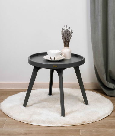 Стол журнальный <<цв.:темно-серый>>