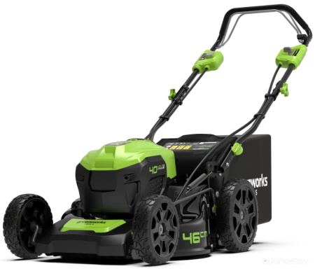 Газонокосилка аккумуляторная Greenworks 40V GD40LM46SP (без АКБ и ЗУ) 46см самоходная  