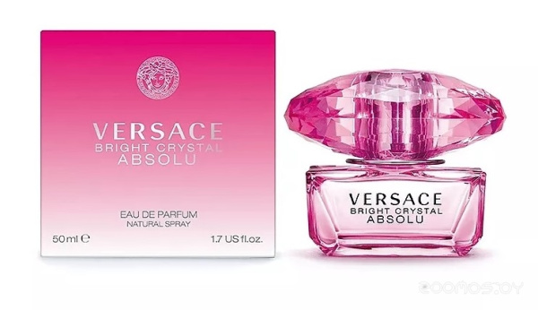 Парфюмерная вода женская VERSACE BRIGHT CRYSTAL ABSOLU, 50 мл 511030