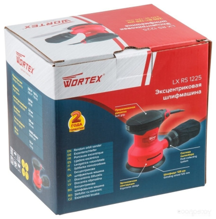Шлифмашина эксцентриковая WORTEX LX RS 1225 0325159