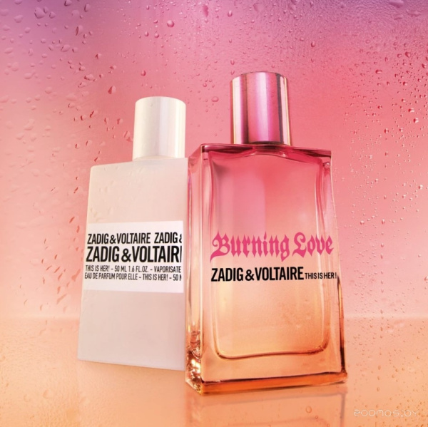 Парфюмерная вода женская ZADIG & VOLTAIRE Burning Love This Is Her! 100 мл 31900341101