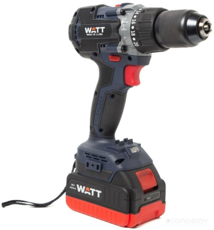 Шуруповерт WATT WAS-18 Li-2BL (1x4.0 Ah)