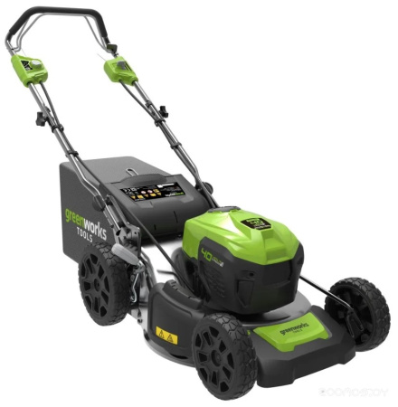 Газонокосилка аккумуляторная Greenworks 40V GD40LM46SP (без АКБ и ЗУ) 46см самоходная   