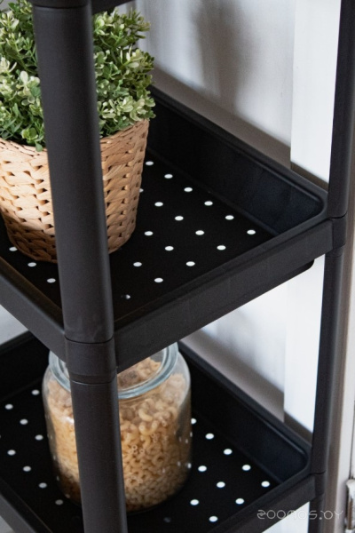 Стеллаж Sheffilton SHT-SS25-3 черный