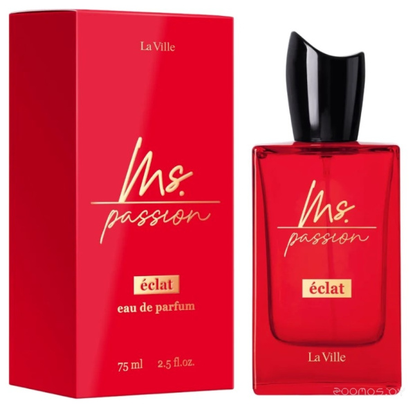 Вода для женщин 75мл парфюмерная Ms. Passion clat 019327