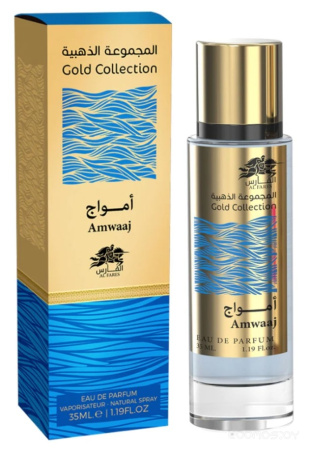 Вода парфюмерная 35мл для мужчин и женщин Amwaaj AL FARES Gold Collection 521434