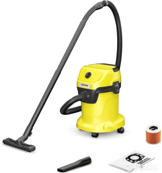Пылесос сухой и влажной уборки Karcher WD 3 V-17/4/20 *EU 1.628-130.0