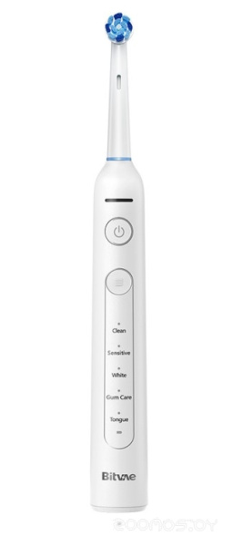 Щётка зубная электрическая Bitvae BV R2 Rotary E-Toothbrush белый BV R2 Rotary E-Toothbrush белый