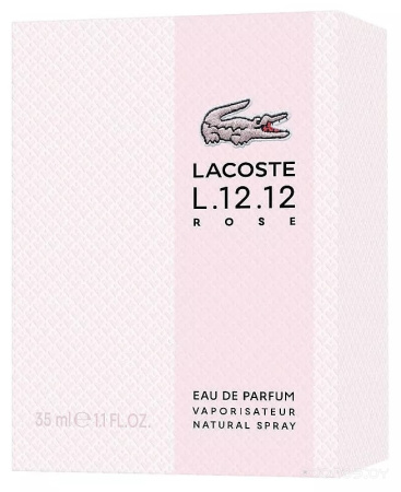 Вода парфюмерная 35мл LACOSTE L.12.12 ROSE