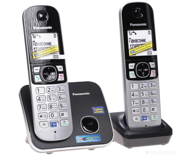 Телефон DECT Panasonic KX-TG6812 RUB    