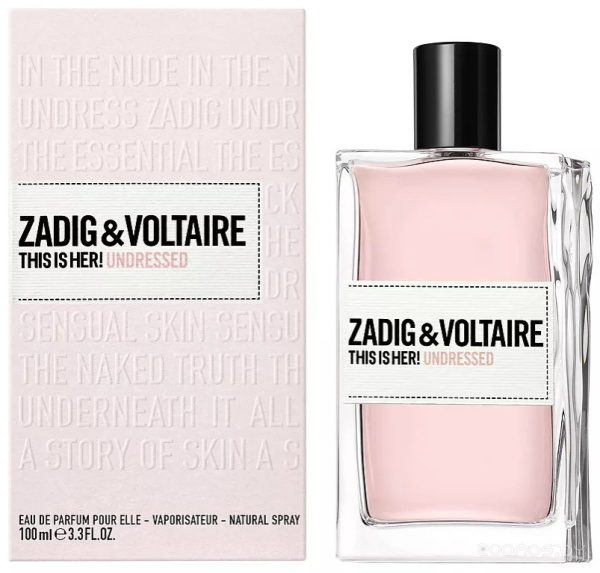Вода парфюмерная 100мл женская zv-this is her! undressed edp 31900218101