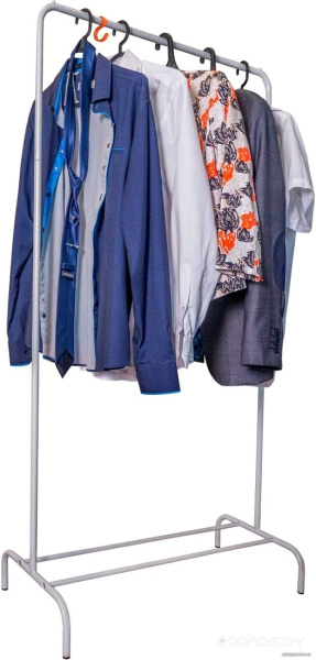 Вешалка гардеробная Радуга 1 (Белый) 