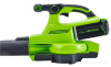 Воздуходув-пылесос садовый аккум.Greenworks 40V GD40BVII (без АКБ и ЗУ) 2406907