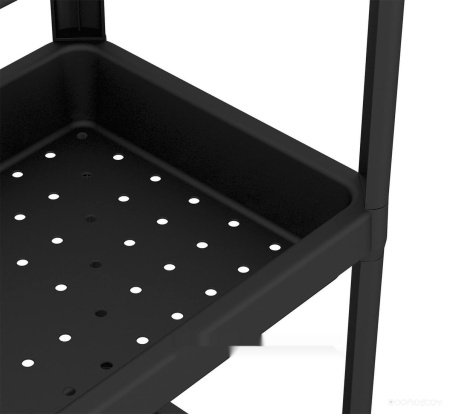 Стеллаж черный