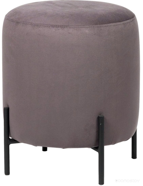 Пуфик ВВР Орегон графит/черный, велюр