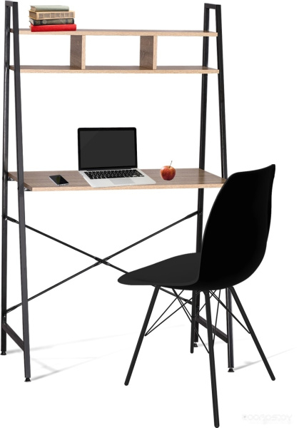 Стол Sheffilton SHT-T36 SH_179343 черный муар/скандинавский орех