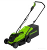 Газонокосилка аккумуляторная Greenworks 24V GD24LM33K2 (1хАКБ 2Ач и ЗУ) 33см  