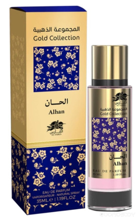 Вода парфюмерная 35мл для мужчин и женщин Alhan AL FARES Gold Collection 521533