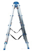 Стремянка 5-ти ступенчатая AZK B5 TwoSide Pro, 2 секции, стальная, оцинкованная