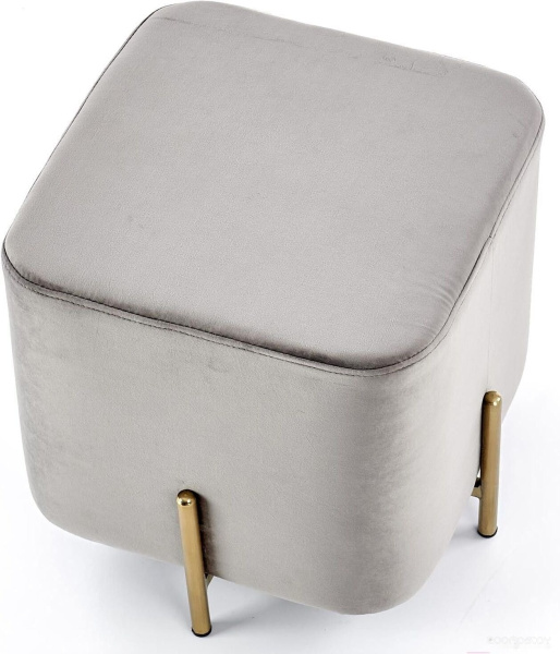 Пуф <<цв.:серый/золотой>>