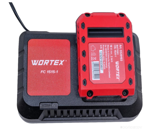 Пистолет аккум. клеевой WORTEX CGG 1118 в кор. ALL1 XLT с акб и з/у SET 18В, 11 мм, 