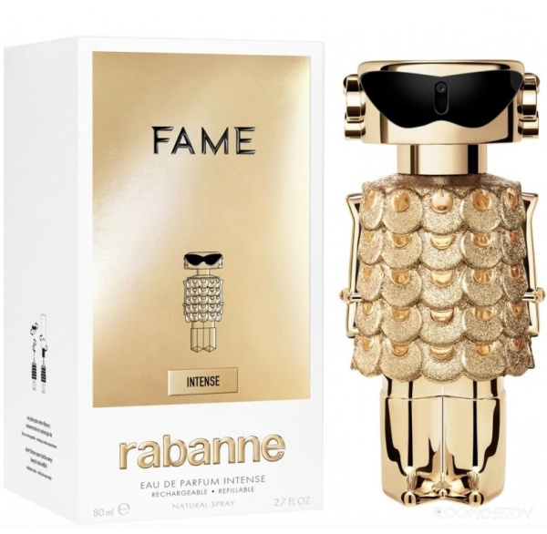 Вода парфюмерная PACO RABANNE Fame Intense, 80 мл 65200321