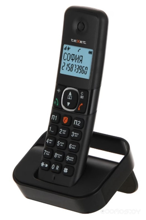 Телефон беспроводной Texet Dect TX-D5605A TX-D5605A Black