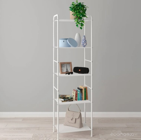 Стеллаж Валенсия 15 (Белый) 