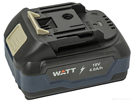 Углошлифмашина аккумуляторная WATT WWS-18/125-1 BL (АКБ 1x4.0 Ah), 4.018.125.00