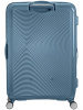 Чемодан-спиннер American Tourister SoundBox Stone Blue 77 см