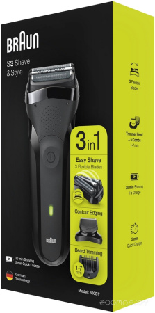 Бритва электрическая BRAUN 300BT 4210201276395 5408