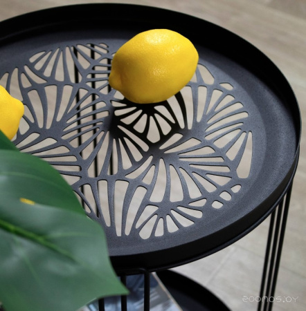 Журнальный столик Sheffilton SHT-CT82 черный муар