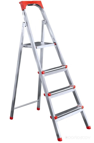 Стремянка 4-х ступ. стальная (max нагр. 150 кг.)  УФУК (perilla)