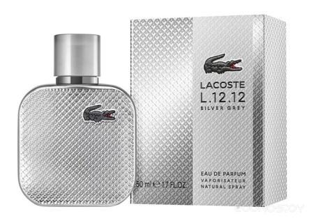 Вода парфюмерная 50мл мужская LACOSTE L.12.12 SILVER GREY 165891