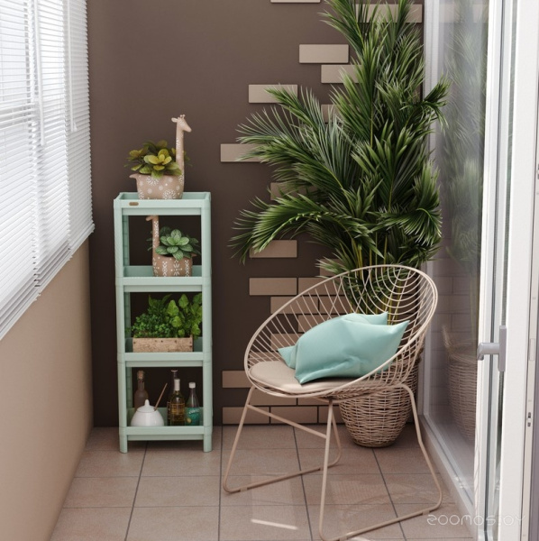 Стеллаж Sheffilton SHT-SS25-3 пастельно-зеленый