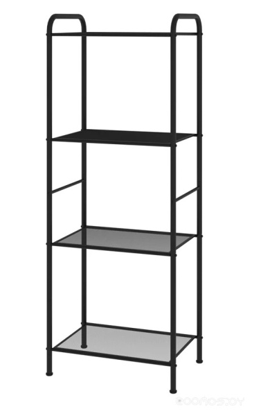 Стеллаж Валенсия 14 цвет черный 