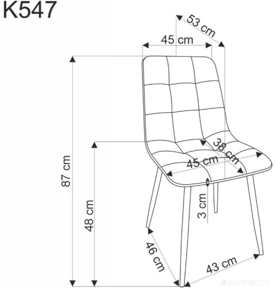 Стул <<цв.:черный>>