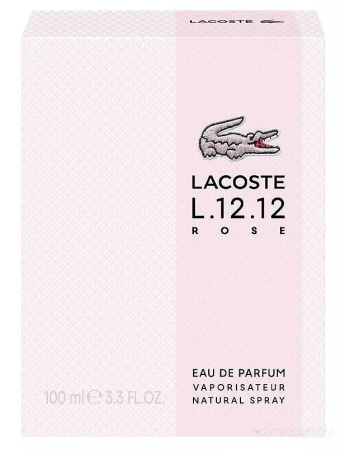 Вода парфюмерная 100мл LACOSTE L.12.12 ROSE 149211