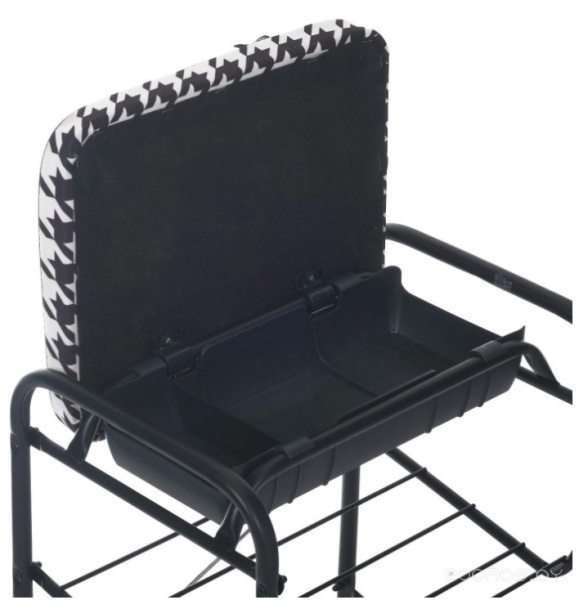 Банкетка Haushalt НБ1 440х330х516 гусиная лапка/черный 