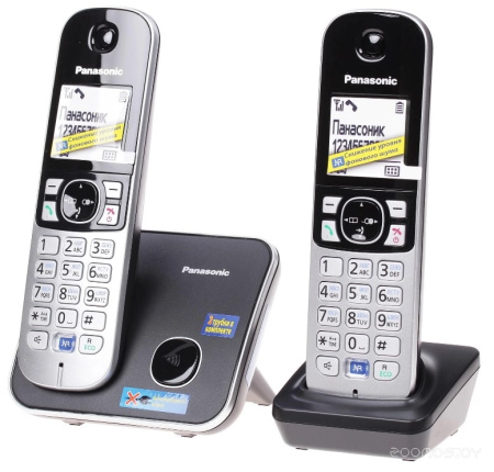 Телефон DECT Panasonic KX-TG6812 RUB