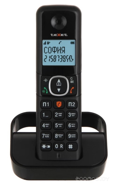 Телефон беспроводной Texet Dect TX-D5605A TX-D5605A Black