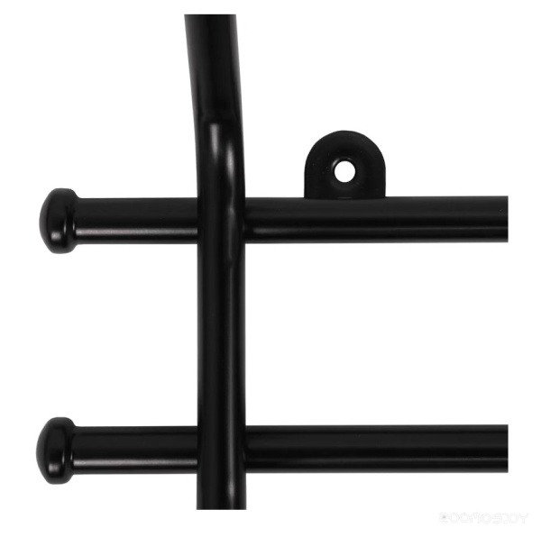 Вешалка Норма 3 крючка (Черный) 