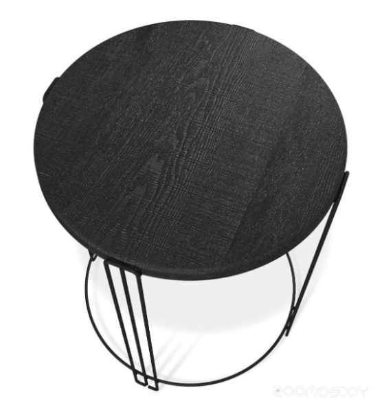 Журнальный столик Sheffilton SHT-CT53-1 сонора/черный муар