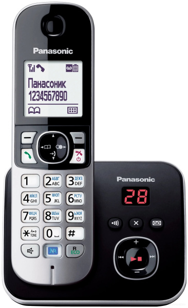 Телефон беспроводной DECT Panasonic KX-TG6821RUB KX-TG6821RUB