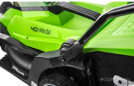 Газонокосилка аккумуляторная Greenworks 40V G40LM35K2 (1хАКБ 2Ач и ЗУ) 35 см 2501907UA